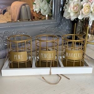 Rae Dunn desk stationary